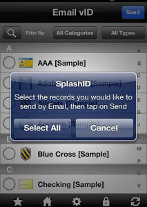 Tip of the Week: Backup Your iOS SplashID Records